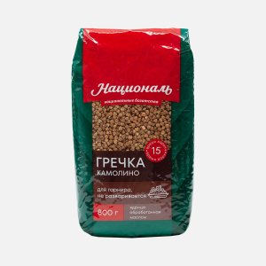 Гречка Националь Камолино ядрица пл/пак 800г