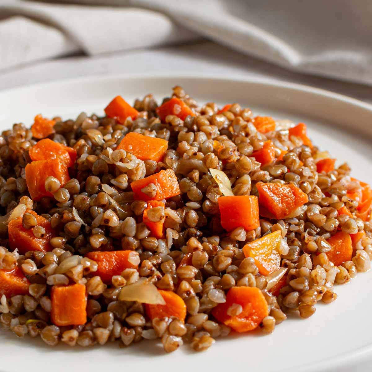 Каша гречневая с овощами вес