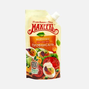 Майонез Махеевъ Провансаль 67% дой/пак 190-210г