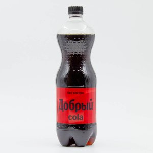 Напиток Добрый Кола без сахара газированный пэт 1л