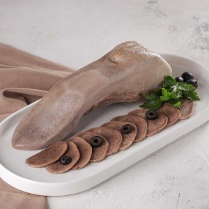 Язык отварной вес