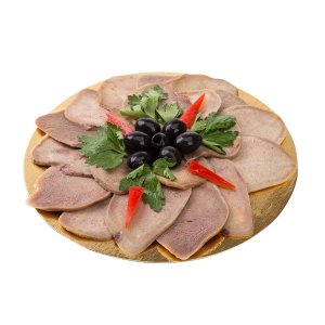 Язык отварной вес