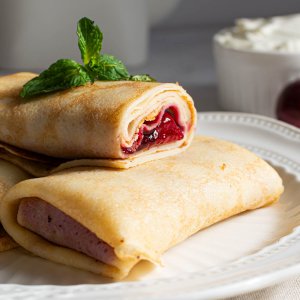 Блинчик с вишней вес