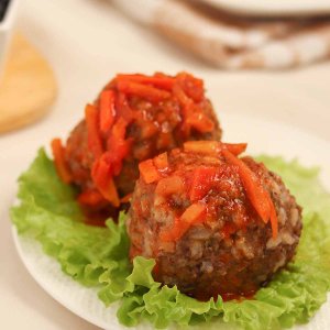 Тефтели из говядины под маринадом вес