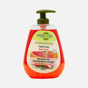 Мыло Молекола Королевский апельсин жидкое экологичное 550мл
