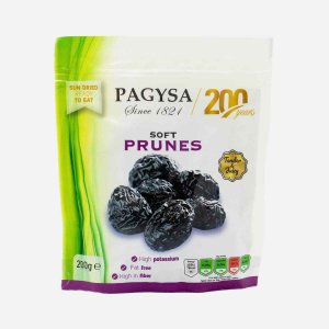 Сухофрукты Паджиса Чернослив б/кост мягкие Софт 200г