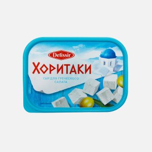 Сыр Делиссир Хоритаки плавленный для греческого салата 30% 180г