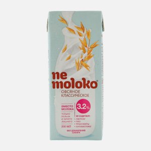 Напиток Немолоко овсяный Классический т/п 200мл