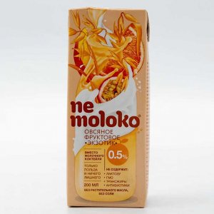 Напиток Немолоко овсяный фруктовый Экзотик т/п 200мл