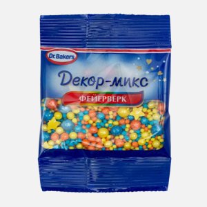 Посыпка ДрБейкерс Декор-микс Фейерверк пл/пак 10г