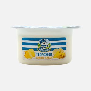 Продукт твор Простоквашино Творожок Ананас/банан 3.6% пл/ст 110г