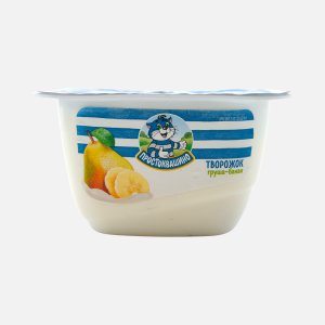 Продукт твор Простоквашино Творожок Груша/банан 3.6% пл/ст 130г