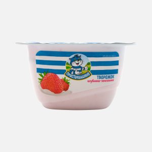 Продукт твор Простоквашино Творожок Клубника/земляника 3.6% пл/ст 130г