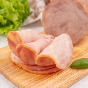 Ветчина Колбасный цех Бахетле Сочная из курочки нарезка вес