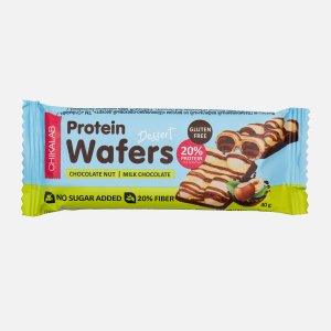 Батончик Чикалаб вафельный Шоколадно-орехов десерт глазир 40г