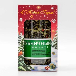 Чай Первая чайная компания Клубничный мохито зеленый 150г