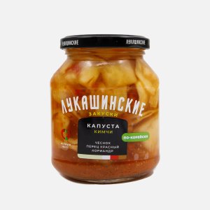 Капуста Лукашинские Кимчи по-корейски 340г
