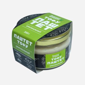 Продукт соевый Полезные продукты Тофу-паштет оригинальный ст/б 200г