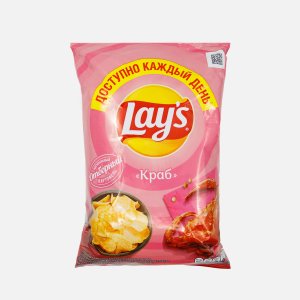 Чипсы Лэйс со вкусом краба пл/уп 70г