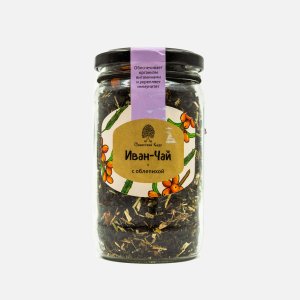 Напиток чайный Сибирский кедр Иван-чай с облепихой ст/б 70г