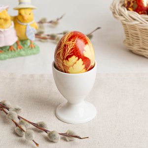 Яйцо Пасхальное в луковой шелухе 1шт