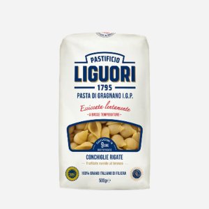 Мак. изд. Лигуори Конкилье Ригате IGP бум/пак 500г