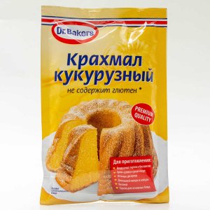 Крахмал ДрБейкерс кукурузный без глютена 100г
