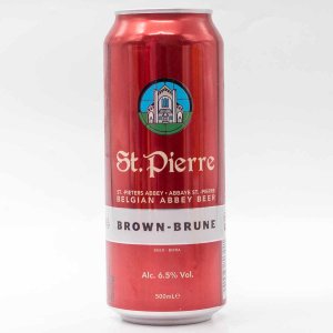 Напиток пивной Сан Пьерр Брюн темный фильтрованный пастеризованный 6.5% ж/б 0,5л