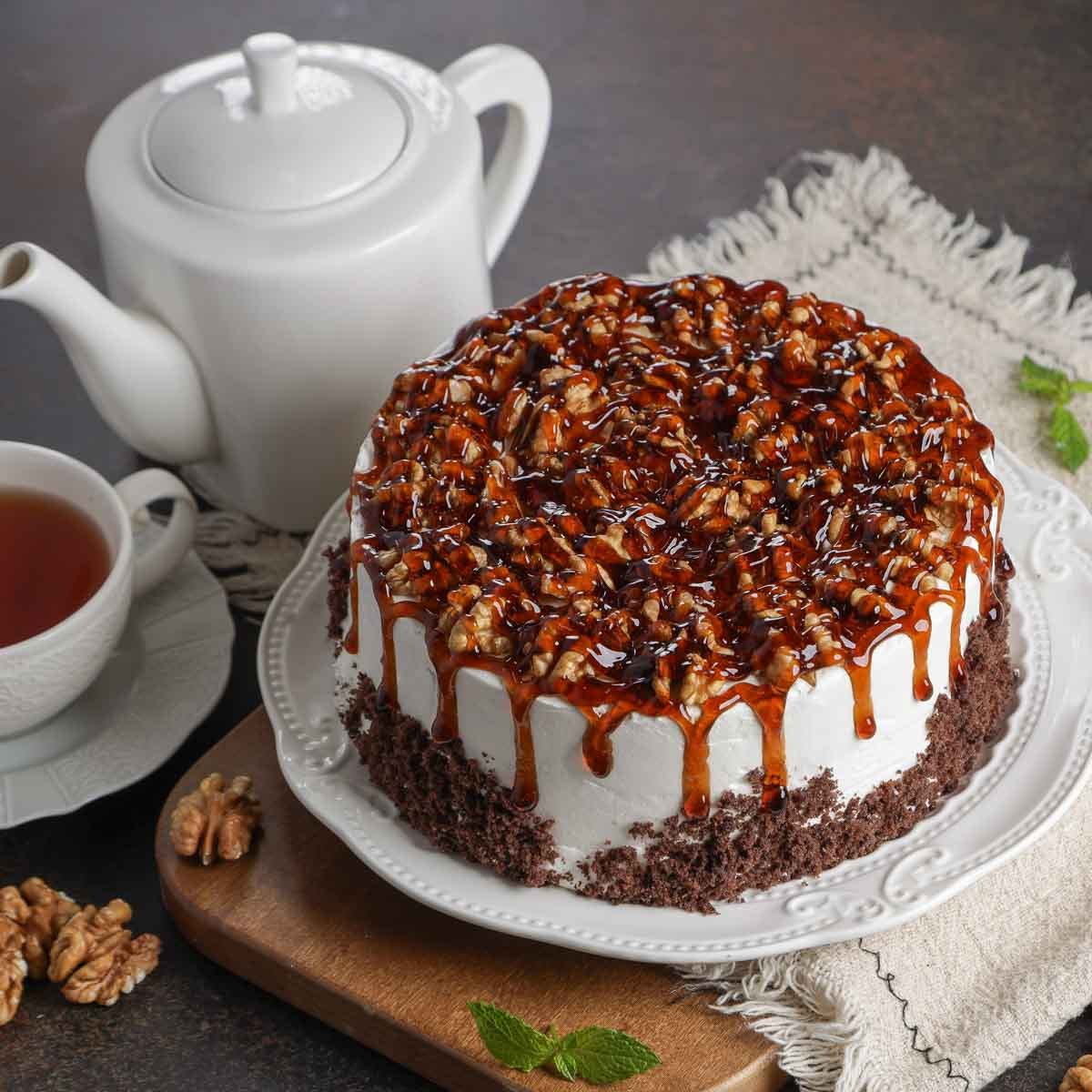 Торт Киевский со сливками вес