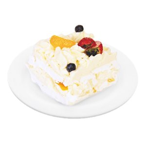 Десерт Меренговый с сырным кремом вес