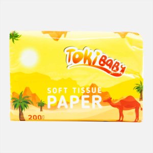 Салфетки Токибэби бумажные 2сл пл/уп 200шт