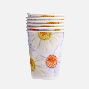 Набор НД Плей стаканов Ромашка 250мл 6шт бум 12,4х7,4х7,4см 308378