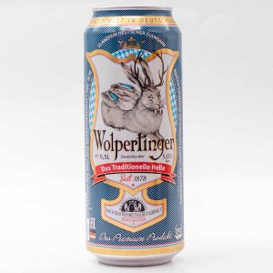 Пиво Вольпертингер Традиционное светлое 5% ж/б 0,5л