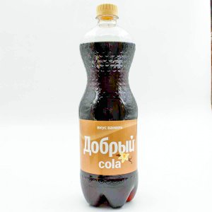 Напиток Добрый Кола со вкусом ванили газированный пэт 1л