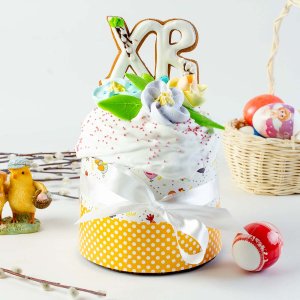 Кулич с мягкой шоколадной начинкой вес