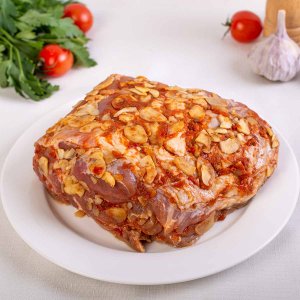 Шея свиная с чесночком в рукаве п/ф вес