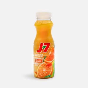 Сок J-7 Апельсин с мякотью пл/б 0,3л