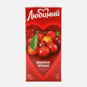 Напиток Любимый сокосодержащий Вишневая черешня т/п 1,93л