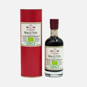 Уксус Леонарди бальзамический Органик из Модены 4года ст/б 250мл