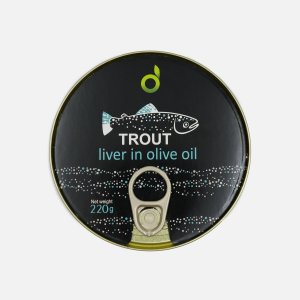 Печень форели Экофуд в оливковом масле ж/б 220г