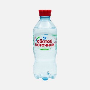 Вода Святой Источник питьевая газированная пэт 0,33л