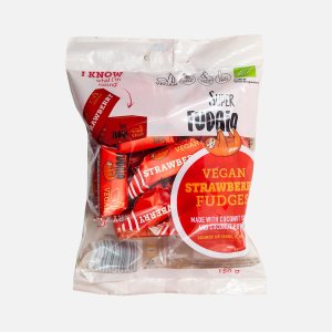 Конфеты Супер Фуджио Клубничные пл/пак 150г