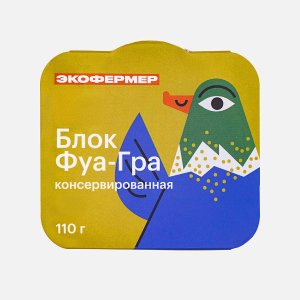 Фуа-гра Экофермер утиная блок 110г