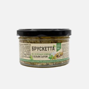 Брускетта Оливатека из оливок Халкидики с белым сыром ст/б 150г