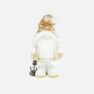 Украшение елочное Гном Олиус стекло 24х12,5х50см 231715