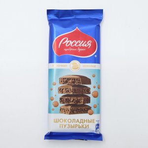 Шоколад Россия Щедрая душа молочный пористый 75г