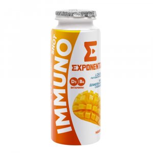 Продукт кисломолочный Экспонента Иммуно Шот со вкусом манго 2.5% 100г
