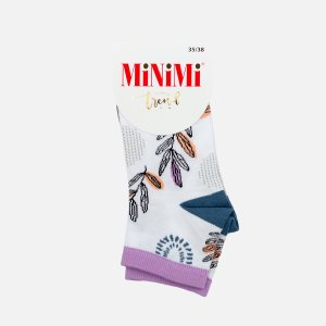 Носки женские Миними Тренд 4210 р35-38 23-25 бьянко/джинс