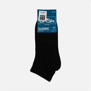 Носки мужские Омса Классик 201 р39-41 25-27 Неро укороченные