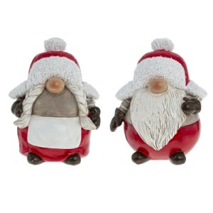 Фигурка декоративная Гном L10 W8 H13см 2в полимер 791828